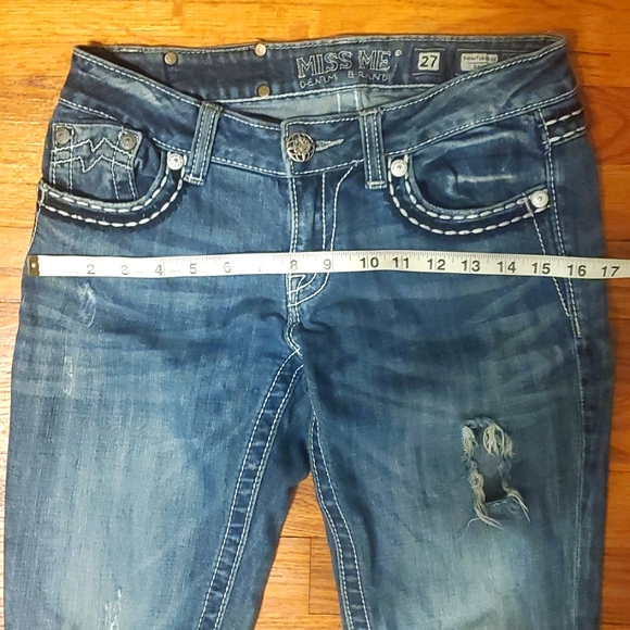 Miss Me womens jeans size 27 - Picture 3 of 6